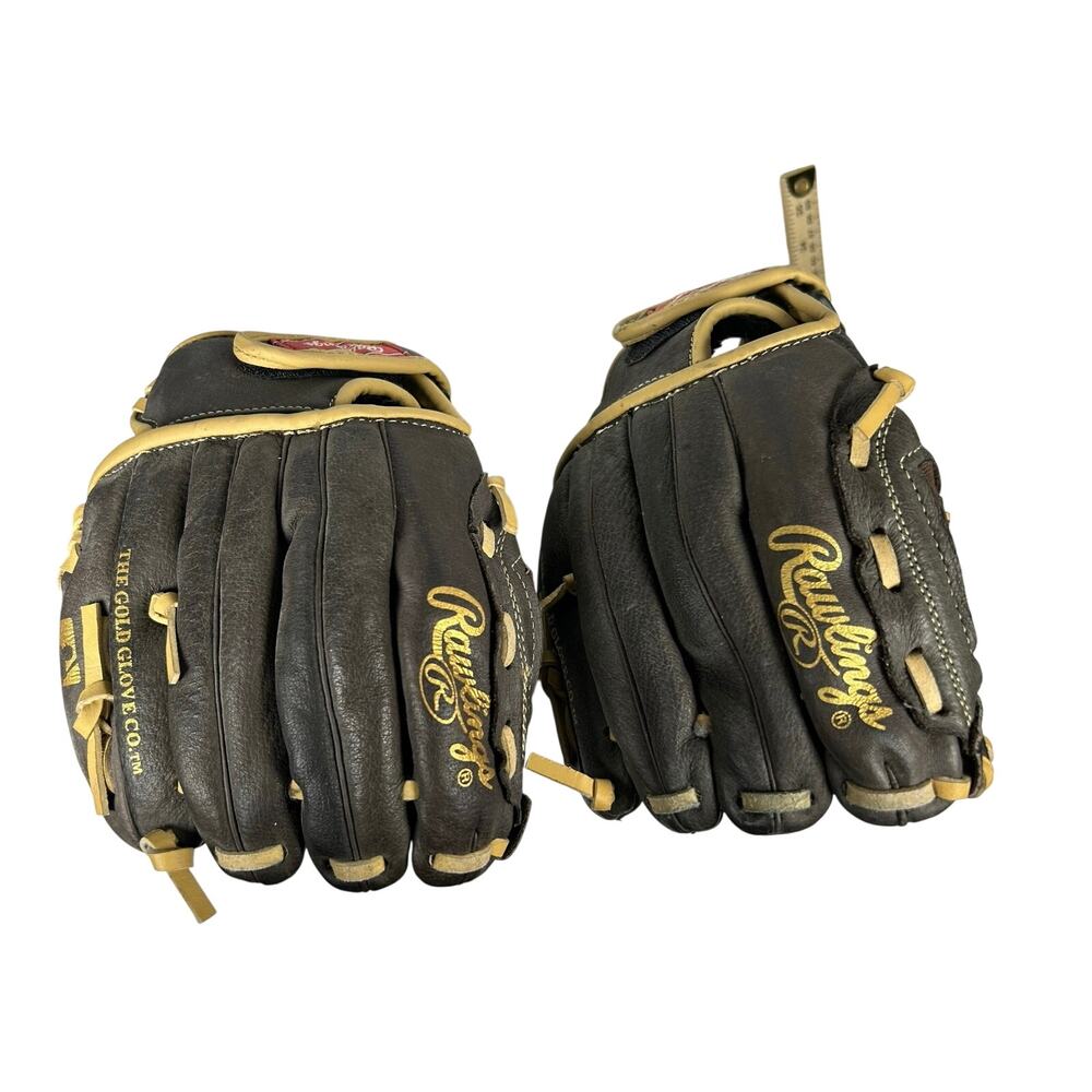 2 Rawlings H100BRC - Youth's RH Glove - 10 Inch. Left Hand Throwing. barely use.